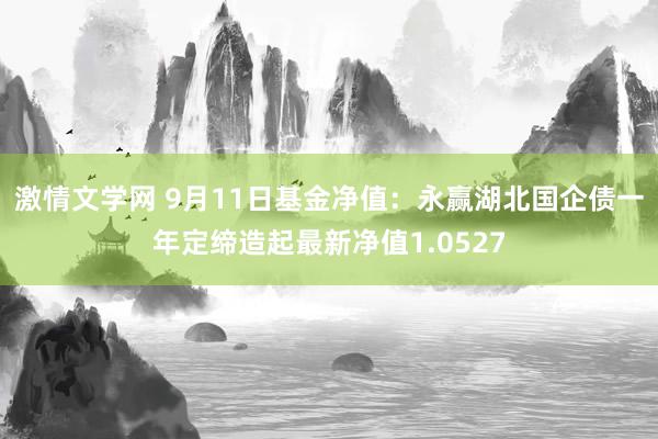 激情文学网 9月11日基金净值：永赢湖北国企债一年定缔造起最新净值1.0527