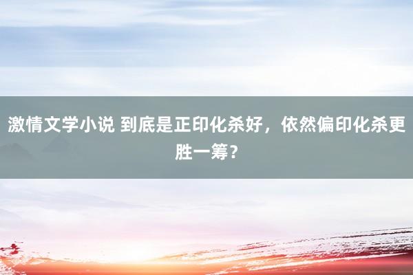 激情文学小说 到底是正印化杀好，依然偏印化杀更胜一筹？