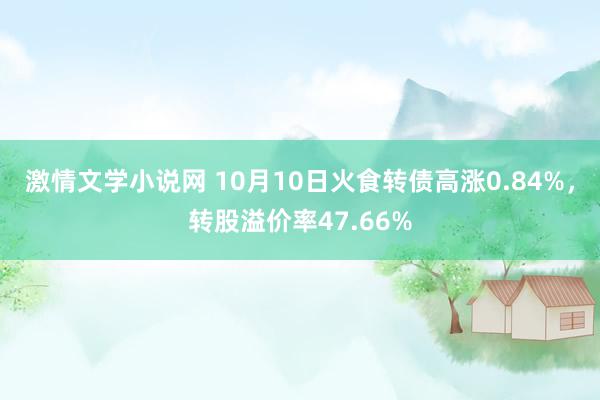 激情文学小说网 10月10日火食转债高涨0.84%，转股溢价率47.66%